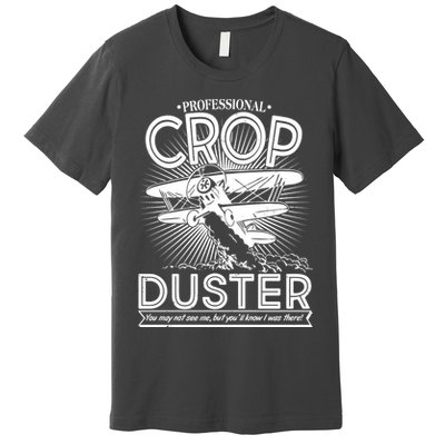 Funny Vintage Professional Crop Duster Premium T-Shirt
