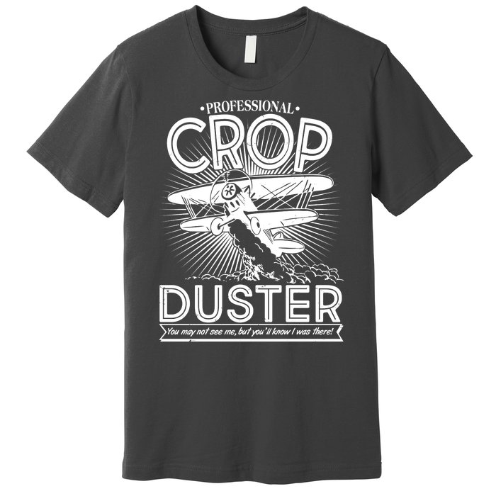 Funny Vintage Professional Crop Duster Premium T-Shirt