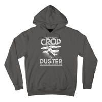 Funny Vintage Professional Crop Duster Tall Hoodie