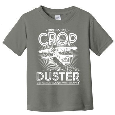 Funny Vintage Professional Crop Duster Toddler T-Shirt