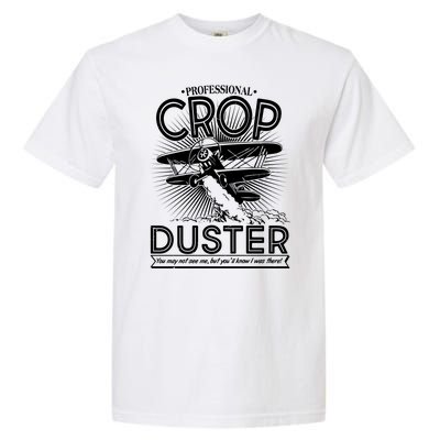 Funny Vintage Professional Crop Duster Garment-Dyed Heavyweight T-Shirt