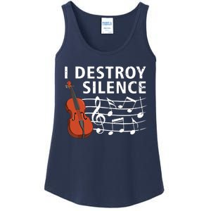 Funny Violin Player Art For Men Women Fiddle Violinist Ladies Essential Tank