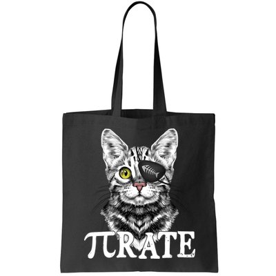 Funny Vintage Pi Day 314 PiRate Pirate Cat Bag