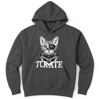 Funny Vintage Pi Day 314 PiRate Pirate Cat Hoodie