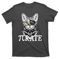 Funny Vintage Pi Day 314 PiRate Pirate Cat T-Shirt