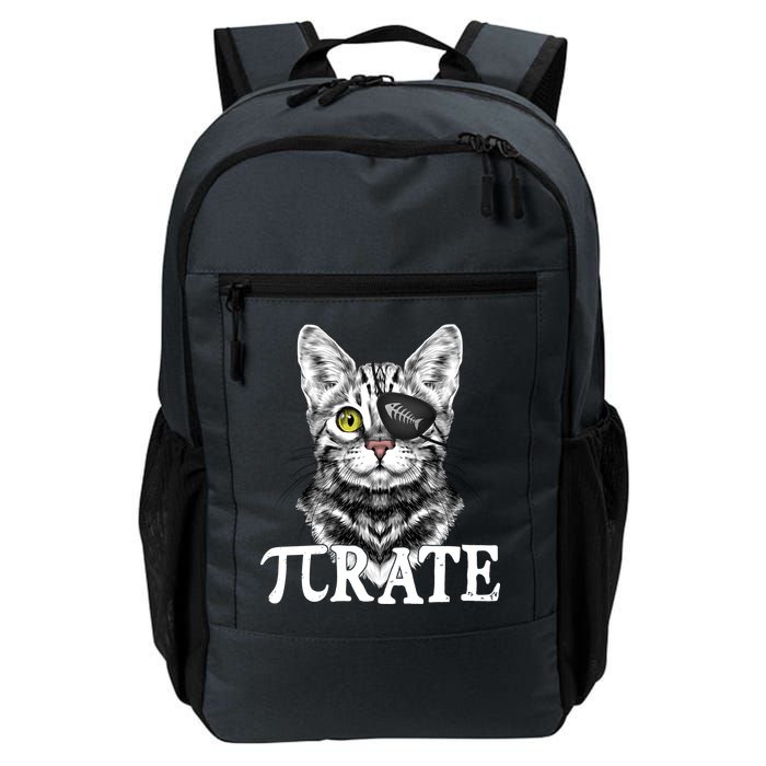 Funny Vintage Pi Day 314 PiRate Pirate Cat Backpack