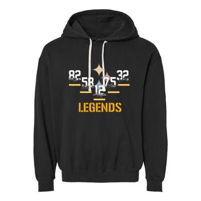 Football Vintage Pittsburgh Legends Signatures Garment-Dyed Fleece Hoodie