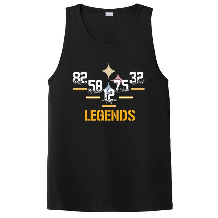 Football Vintage Pittsburgh Legends Signatures PosiCharge Competitor Tank