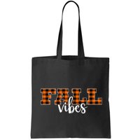 Fall Vibes Plaid October Bag