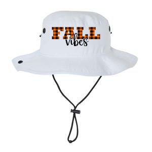 Fall Vibes Plaid October Legacy Cool Fit Booney Bucket Hat