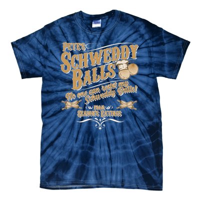 Funny Vintage Pete's Schweddy Balls Tie-Dye T-Shirt