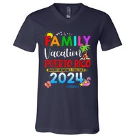 Family Vacation Puerto Rico 2024 Making Memories Together V-Neck T-Shirt