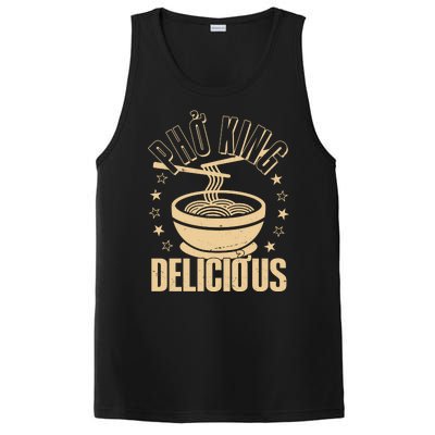 Funny Vintage PHO King Delicious PosiCharge Competitor Tank