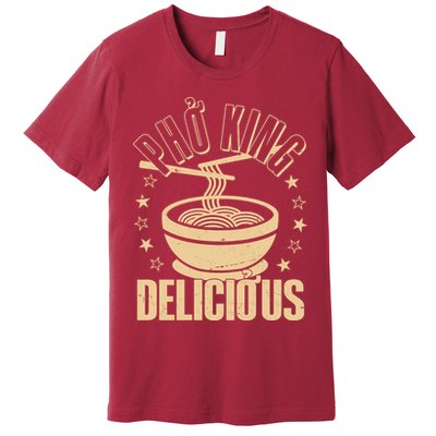 Funny Vintage PHO King Delicious Premium T-Shirt