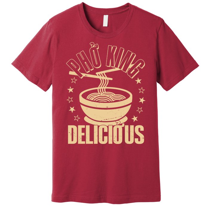 Funny Vintage PHO King Delicious Premium T-Shirt