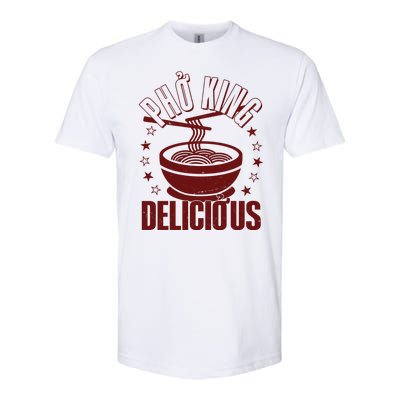 Funny Vintage PHO King Delicious Softstyle® CVC T-Shirt