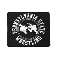 Funny Vintage Pennsylvania State Wrestling Logo Gift Mousepad