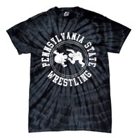 Funny Vintage Pennsylvania State Wrestling Logo Gift Tie-Dye T-Shirt