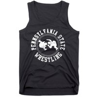 Funny Vintage Pennsylvania State Wrestling Logo Gift Tank Top