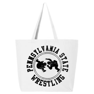 Funny Vintage Pennsylvania State Wrestling Logo Gift 25L Jumbo Tote