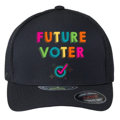 Future Voter Political Vote 2024 Flexfit Unipanel Trucker Cap