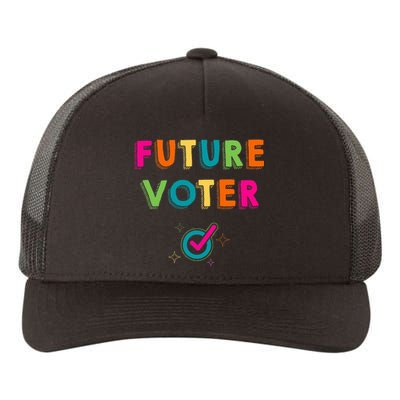 Future Voter Political Vote 2024 Yupoong Adult 5-Panel Trucker Hat