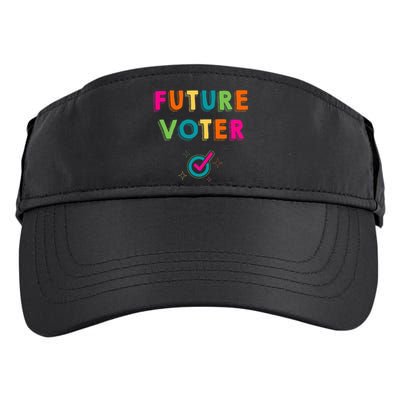 Future Voter Political Vote 2024 Adult Drive Performance Visor