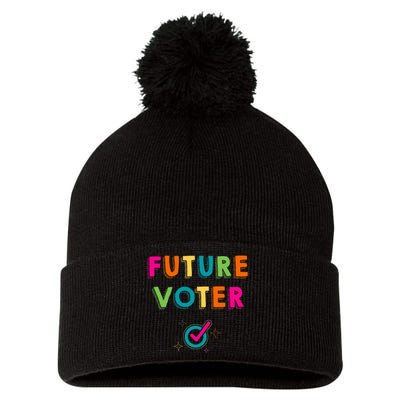 Future Voter Political Vote 2024 Pom Pom 12in Knit Beanie