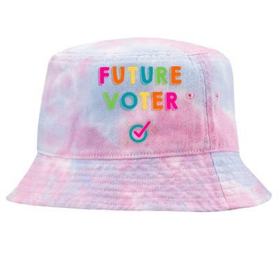 Future Voter Political Vote 2024 Tie-Dyed Bucket Hat