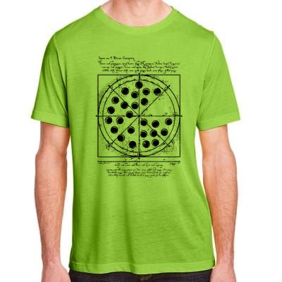 Funny Vitruvian Pizza Gift Da Vinci Funny Movie Reference Gift Adult ChromaSoft Performance T-Shirt