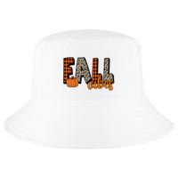 Fall Vibes Pumpkin Plaid Cheetah Cool Comfort Performance Bucket Hat