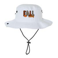 Fall Vibes Pumpkin Plaid Cheetah Bucket Hat