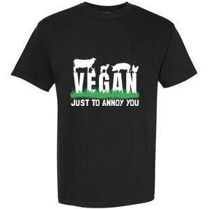 Funny Vegan Plant Based Veganism Organic Food Gift Garment-Dyed Heavyweight T-Shirt