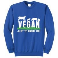 Funny Vegan Plant Based Veganism Organic Food Gift Sweatshirt