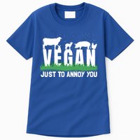 Funny Vegan Plant Based Veganism Organic Food Gift Tall T-Shirt