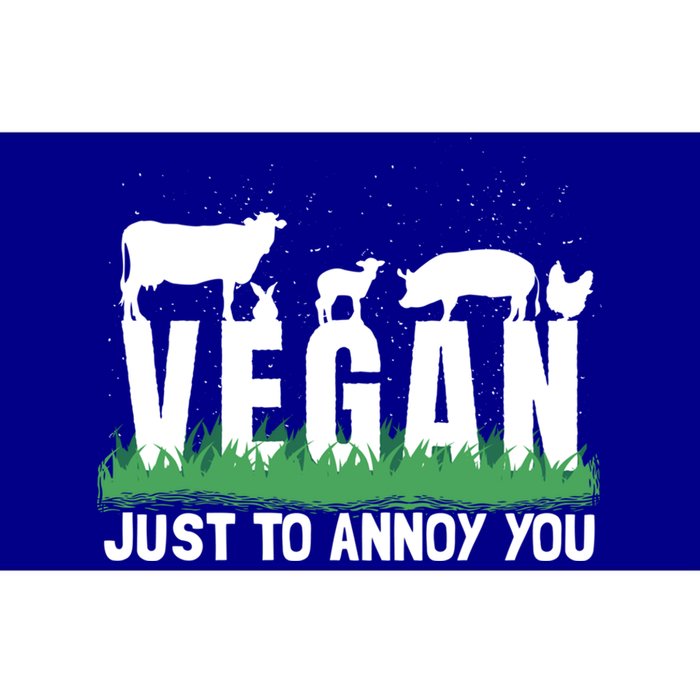 Funny Vegan Plant Based Veganism Organic Food Gift Bumper Sticker