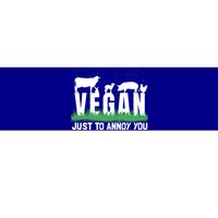 Funny Vegan Plant Based Veganism Organic Food Gift Bumper Sticker