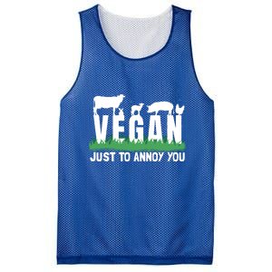 Funny Vegan Plant Based Veganism Organic Food Gift Mesh Reversible Basketball Jersey Tank