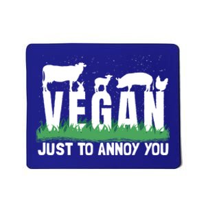 Funny Vegan Plant Based Veganism Organic Food Gift Mousepad