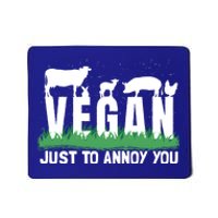 Funny Vegan Plant Based Veganism Organic Food Gift Mousepad