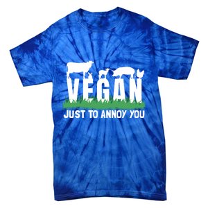 Funny Vegan Plant Based Veganism Organic Food Gift Tie-Dye T-Shirt