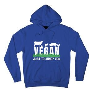 Funny Vegan Plant Based Veganism Organic Food Gift Tall Hoodie