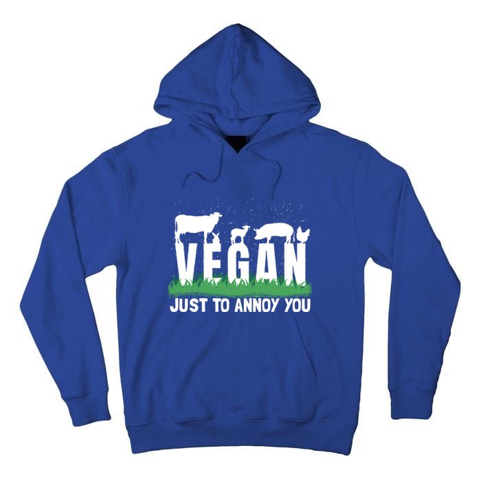 Funny Vegan Plant Based Veganism Organic Food Gift Tall Hoodie