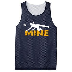 Funny Volleyball Player Gift For Love Mesh Reversible Basketball Jersey Tank