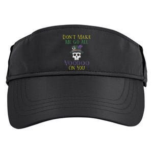 Funny Voodoo Quote Witch Doctor Skull Mardi Gras Festival Adult Drive Performance Visor