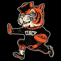 Funny Vintage Running Tiger Football Logo Womens Tank Top