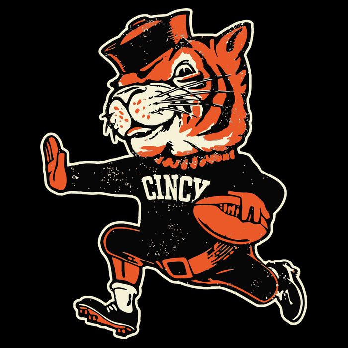 Funny Vintage Running Tiger Football Logo Womens Tank Top