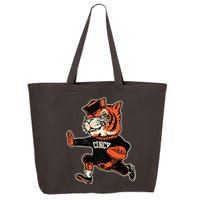 Funny Vintage Running Tiger Football Logo 25L Jumbo Tote