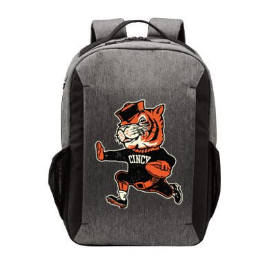 Funny Vintage Running Tiger Football Logo Vector Backpack