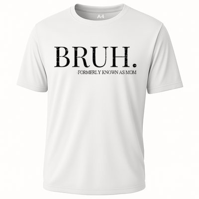 Funny Vintage Retro Bruh Formerly Known As Mom Performance Shirt